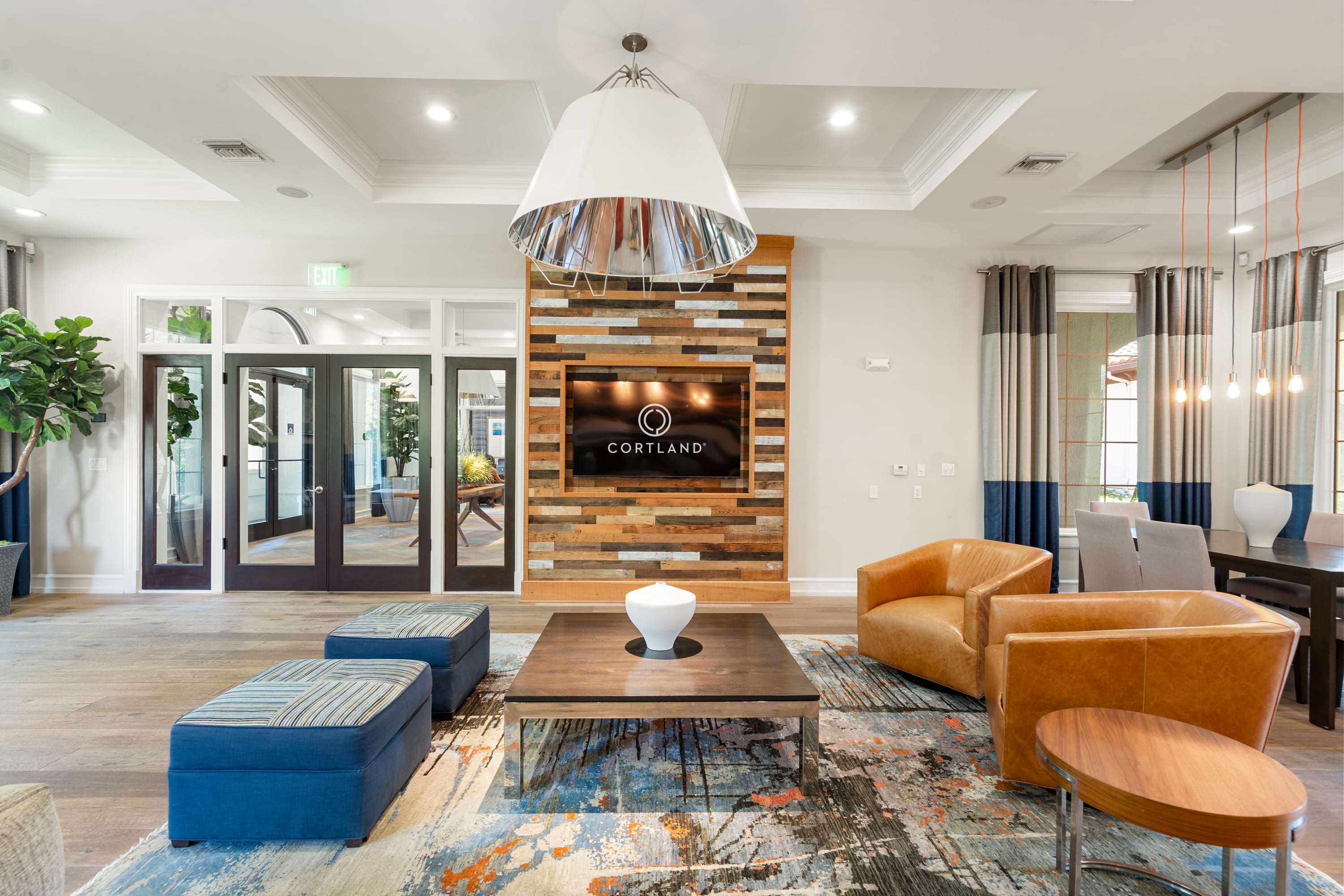 Resident Lounge Area at Our Apartments for Rent in Hollywood