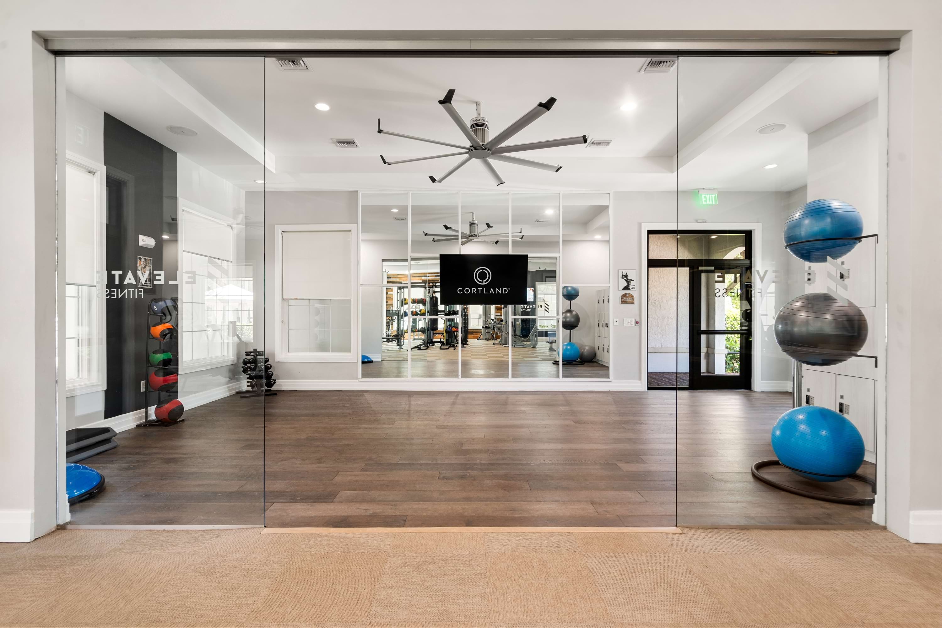 Yoga Studio at Our Hollywood Beach Apartments