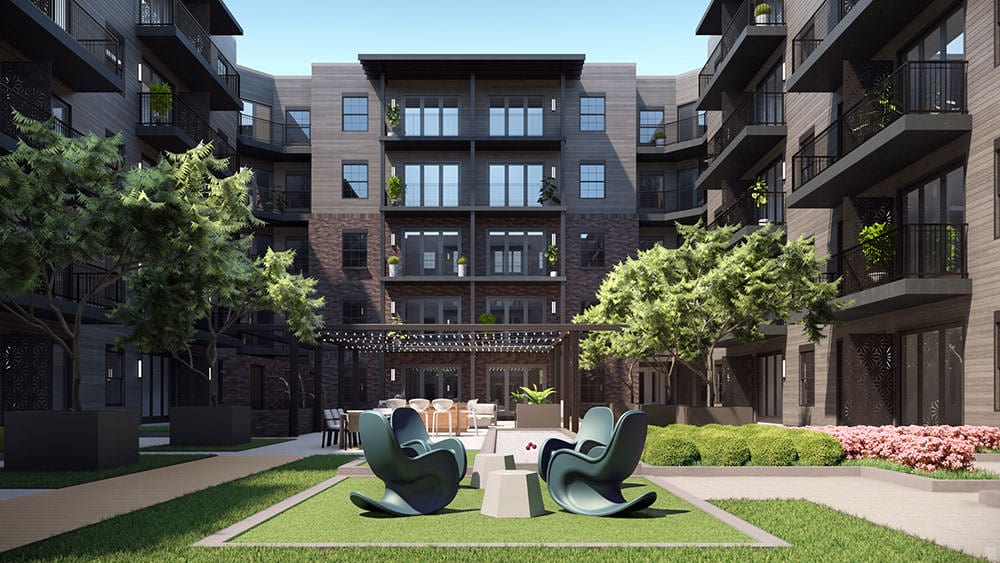 Gallery | Luxury Apts Downtown Dallas | Cortland Farmers Market