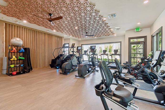 Spacious Fitness Center at Our Apartments in Tampa, FL
