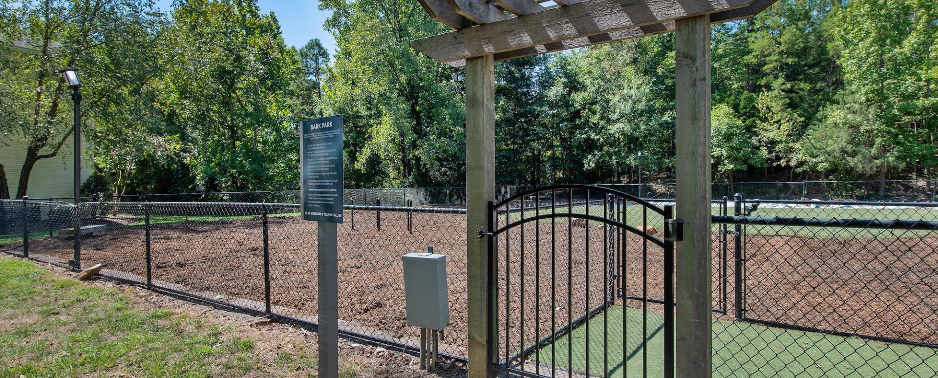 Leash-Free Bark Park at Our Apartments near Uptown Charlotte