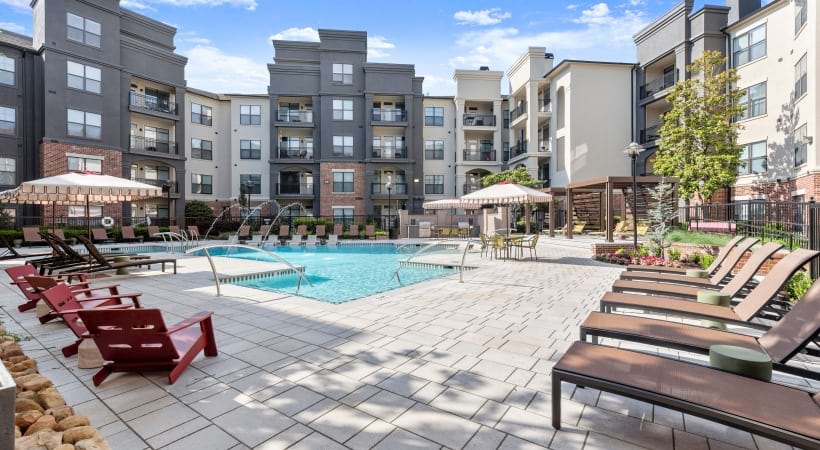 Resort-Style Pool at Our Apartments in Midtown Atlanta, GA