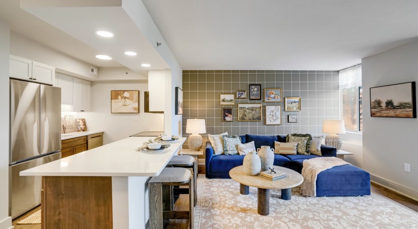 Wood-Style Flooring at Our Apartments in National Landing, Arlington, VA