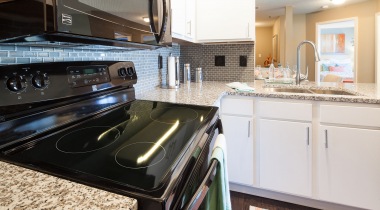 Energy-Efficient, Black Appliances at Our Apartments in Matthews, NC
