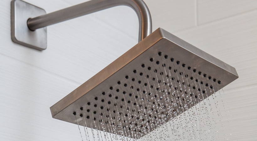 Rainfall Shower Heads at Our Modern Apartments in Cotswold