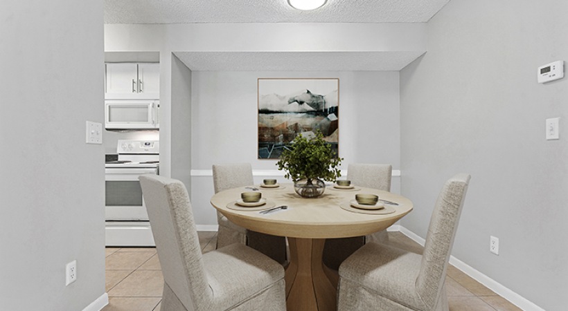 Dining Area at Our Apartments in Pines