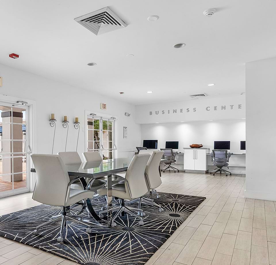 Business Center at Our Apartments in Broward County, FL