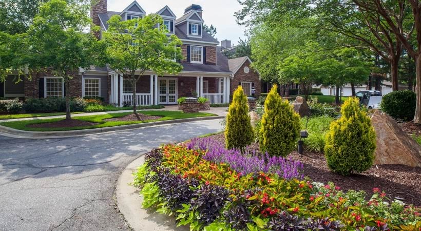 Landscaping and Exterior of Our Modern Apartments Near Southpoint