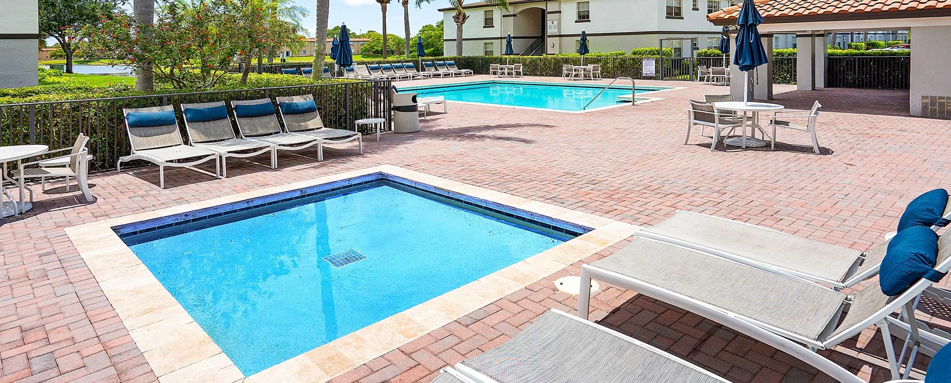 Resort-Style Pool at Our Apartments for Rent in Broward County