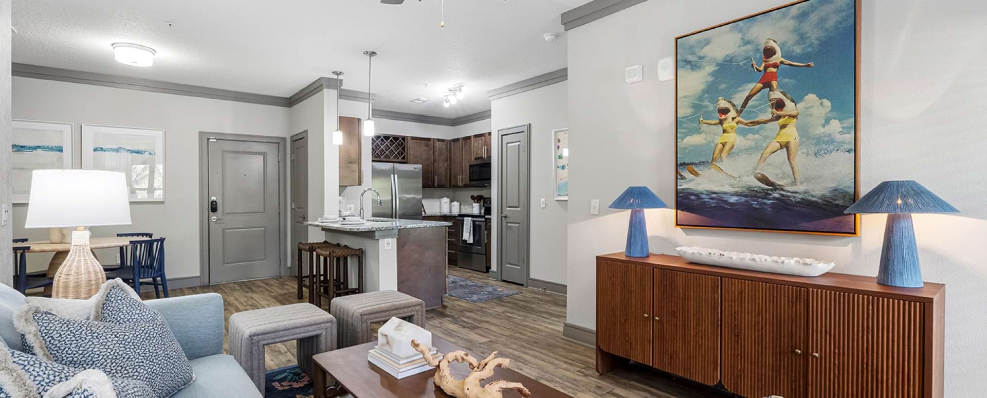 Spacious Living Area at Our Apartments for Rent in Lake Buena Vista, FL