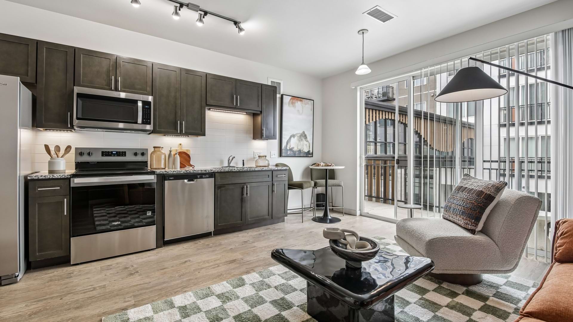 Spacious kitchen at Our Apartments Near South Broadway in Denver
