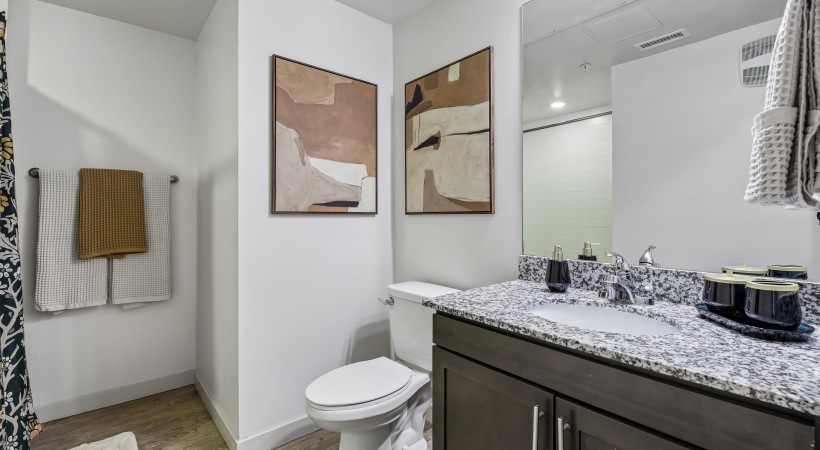 Granite Countertops at Our Apartments on Alameda