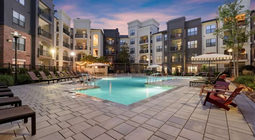 Resort-Style Pool at Our Midtown Apartments in Atlanta, GA