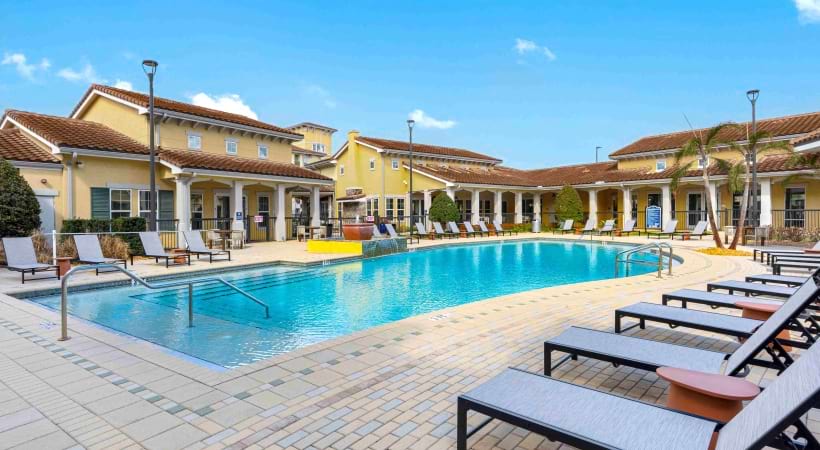 Resort-Style Pool At Our Hunter's Creek Orlando Apartments