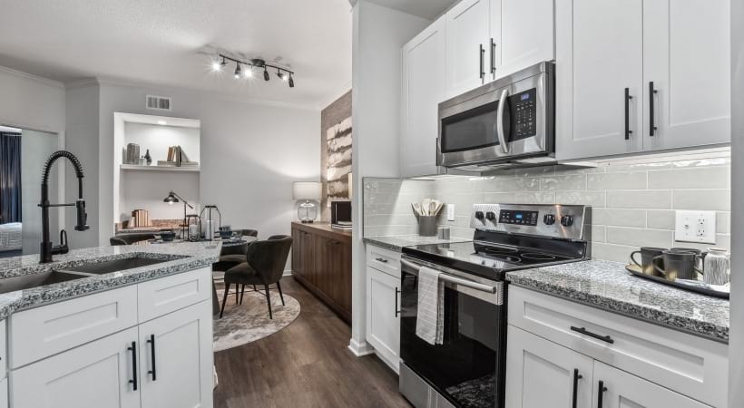 Stainless Steel Appliances in Our Watters Creek Apartments in Allen, Texas