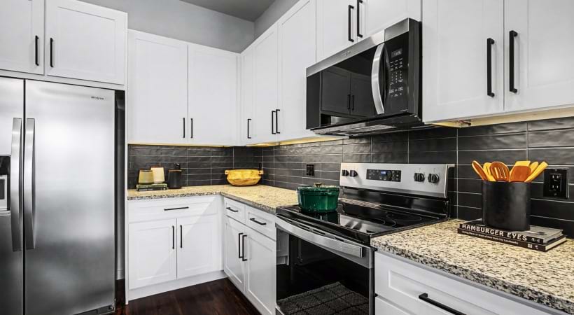 Energy-Efficient, Stainless Steel Appliances at Our Luxury Apartments Near UCCS