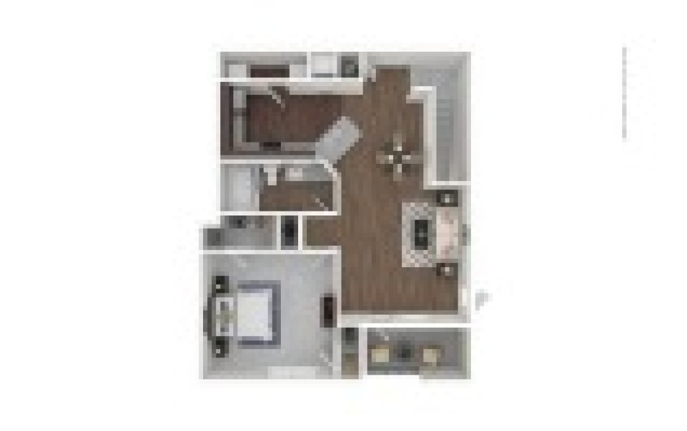 The Farm 1 bedroom 1 bath 953 square feet