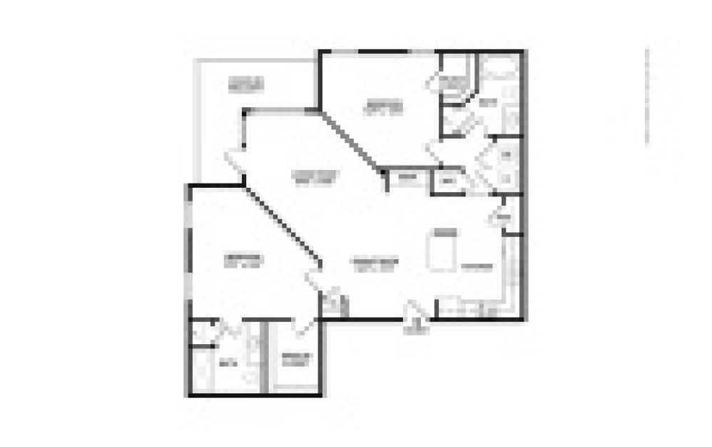 The Prosper 2 bedroom 2 bath 1279 square feet (2)