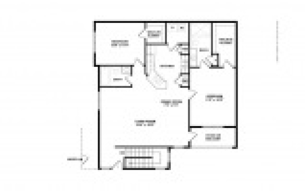 The Sovereign 2 bedroom 2 bath 1282 square feet (2)