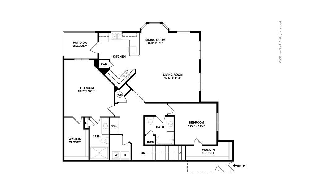 The Star Floor Plan | Cortland Preston North