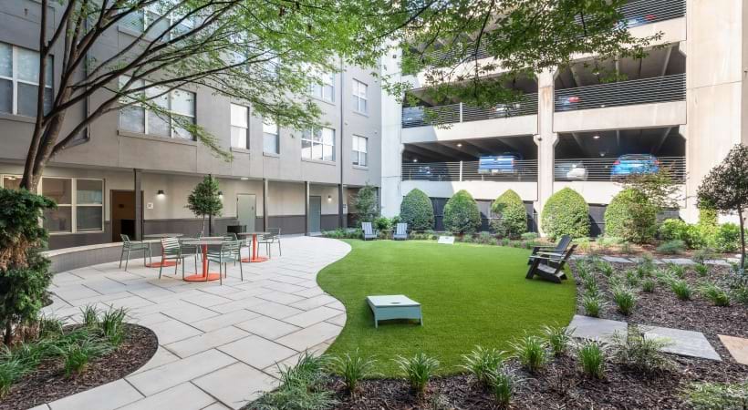 Landscaped Courtyards