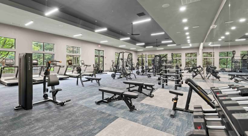Fitness Center at Our Smyrna Apartments