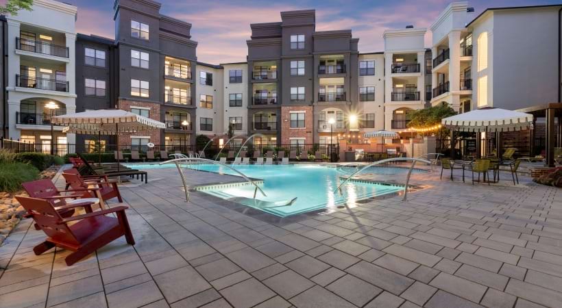 Resort-Style Pool at Our Apartments in Midtown Atlanta, GA