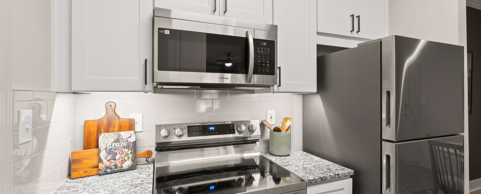 Upscale Kitchen at Our Apartments Near Eagles Landing