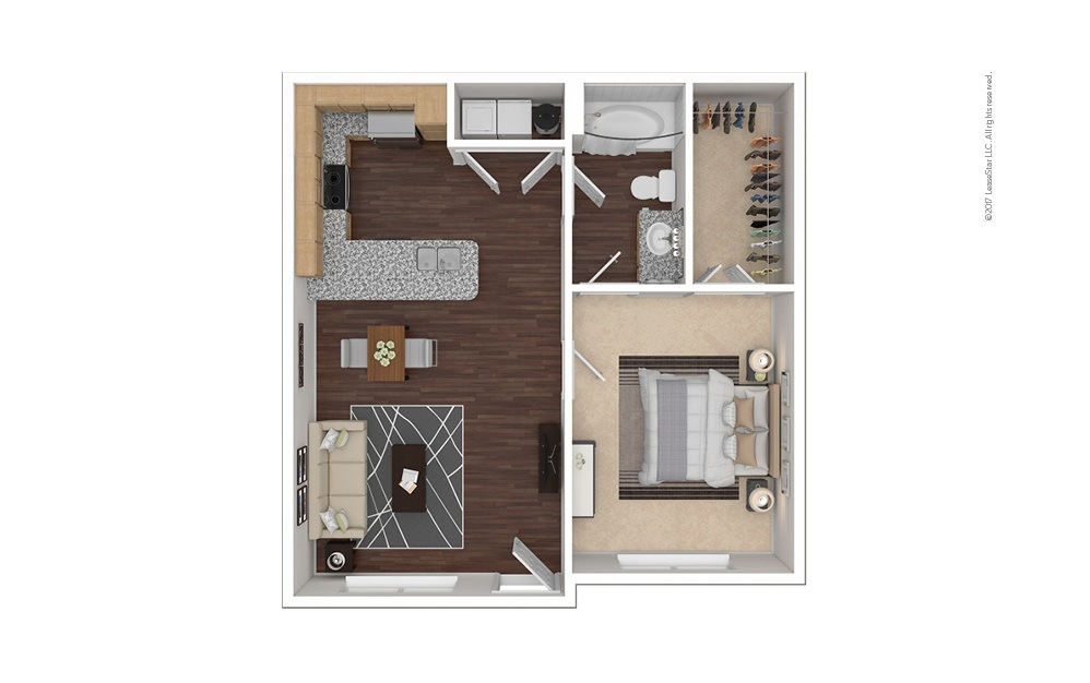 The Austin Ranch Floor Plan | Cortland One Twenty One