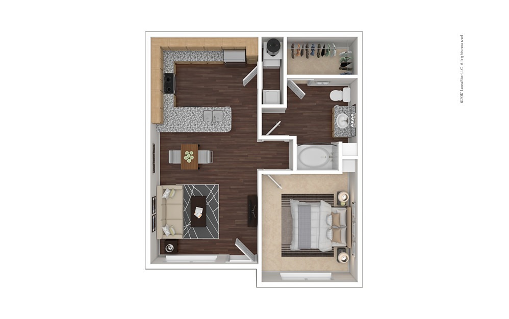 The Castle Hills 1 Bedroom The Colony, TX Apartment