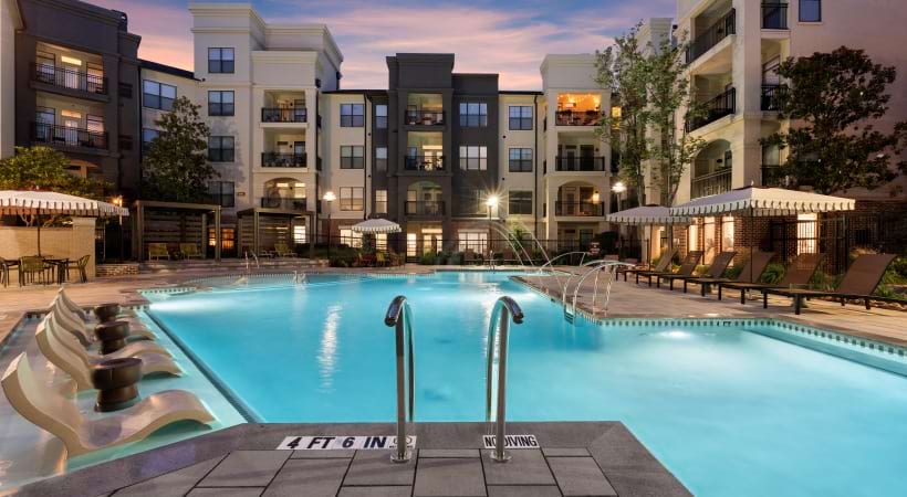 Resort-Style Pool at Our Apartments in Midtown Atlanta