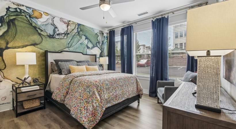 Spacious Bedroom at Our Modern Apartments in Broomfield, CO