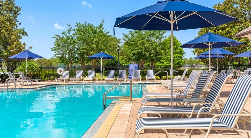 Resort-Style Pool at Our Apartments in Winter Garden