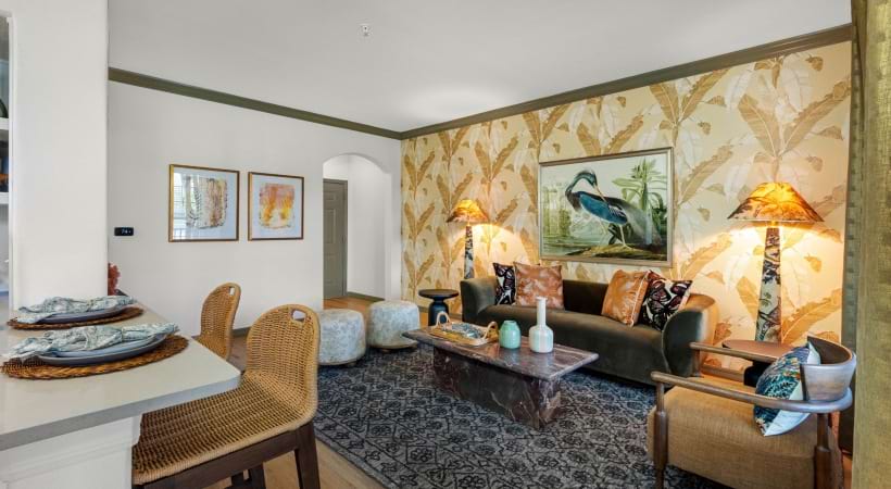 Wood-Style Flooring at our apartments for rent near Bush Gardens
