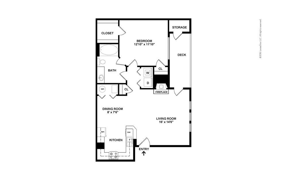 The Ascot Floor Plan | Cortland on Cherry Creek