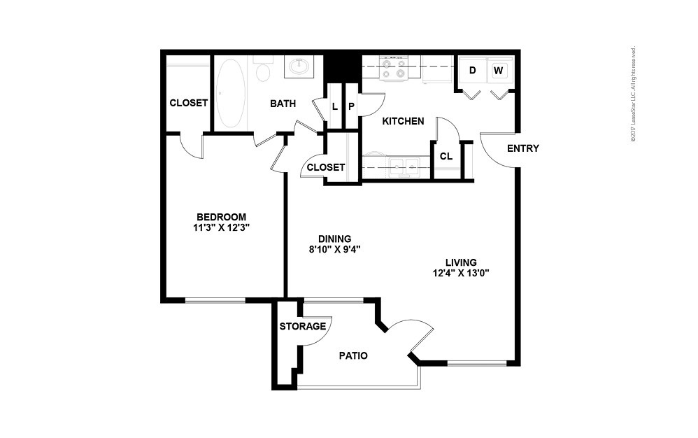 Azalea Floor Plan | Cortland Duluth