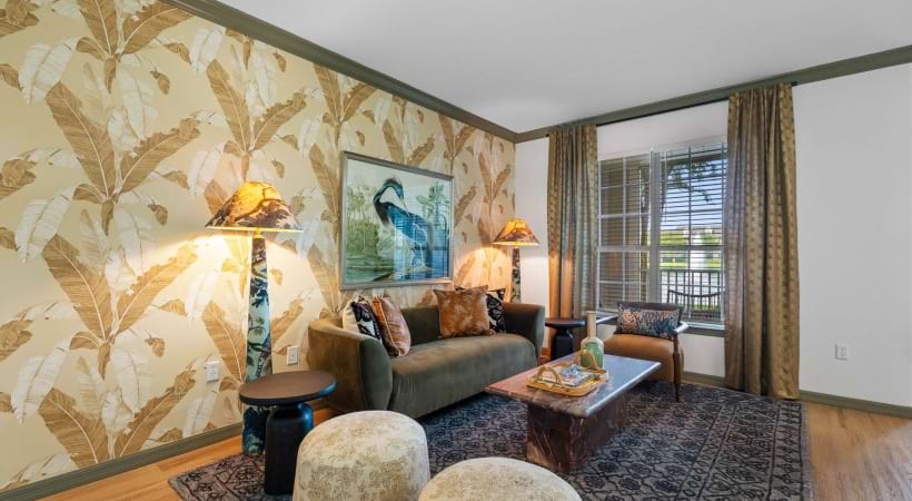 Wood-Style Flooring at Our Apartments for Rent Near Busch Gardens 