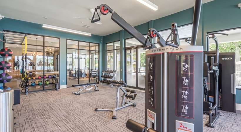 24/7 Fitness Center at Our Apartments in Mango, FL