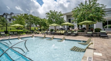 Resort-Style Swimming Pool at Our Durham Luxury Apartments