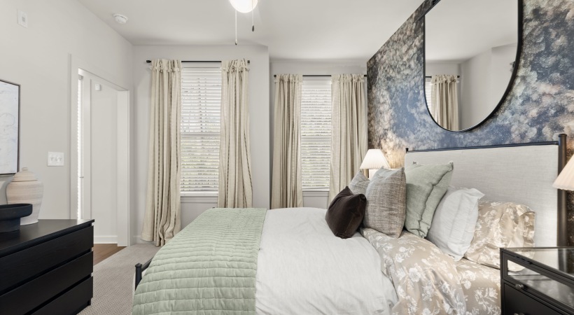 Living Room and Bedroom Ceiling Fans at Our Apartments on Peachtree Rd