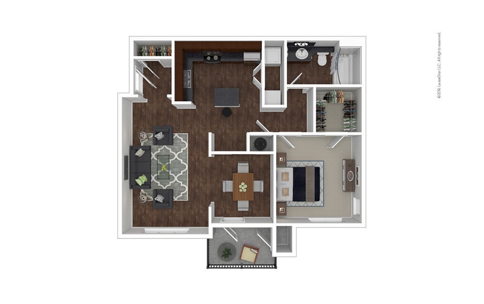 The Saratoga | Available one, two, and three bedroom ...