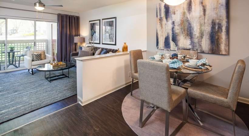 Wood-Style Flooring at Our Apartments in 28211