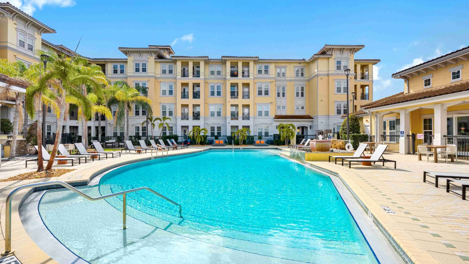 Resort-Style Pool at Our Luxury Apartments in Kissimmee