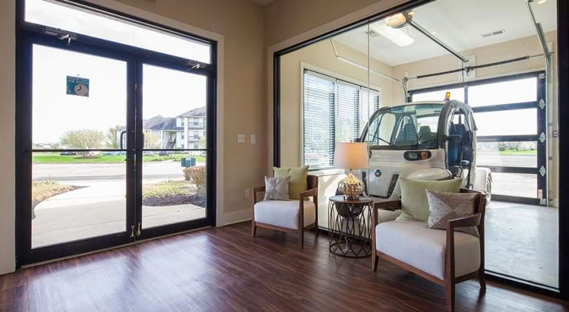 Leasing Office at Abbie Lakes by Cortland