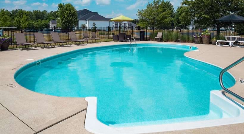 Resort-Style Pool at Our Apartments Near Canal Winchester