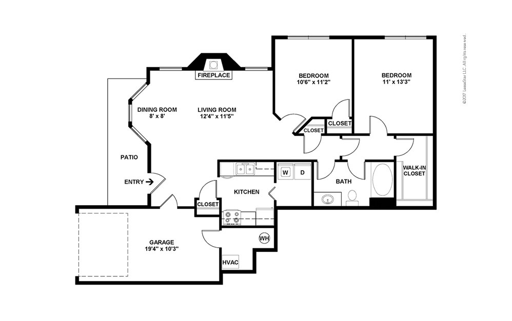 Chatham | Available one and two bedroom apartments in New Albany, OH | Berkeley Park at New Albany