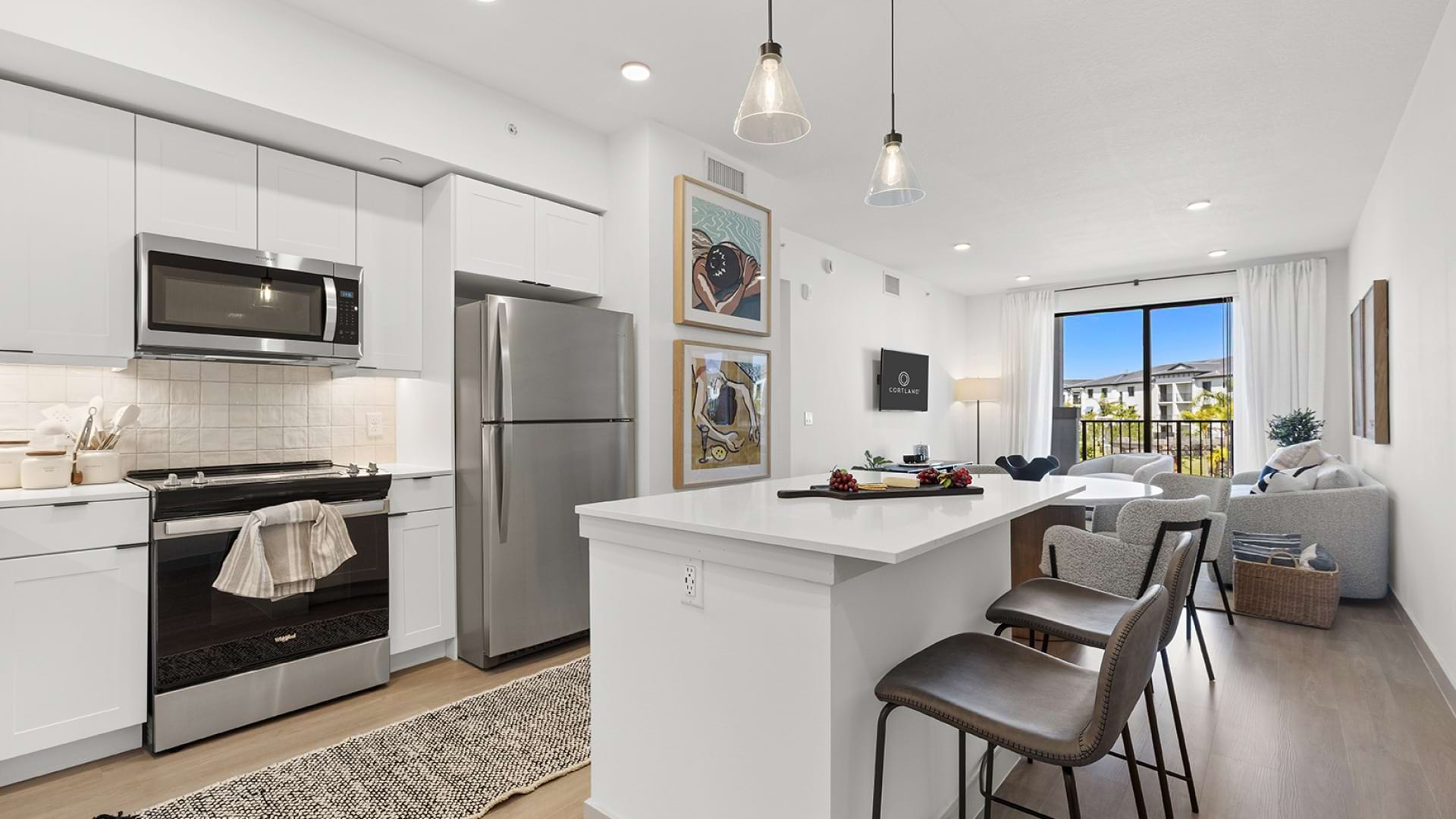 Luxury Kitchen at Our Apartments Near Wellington