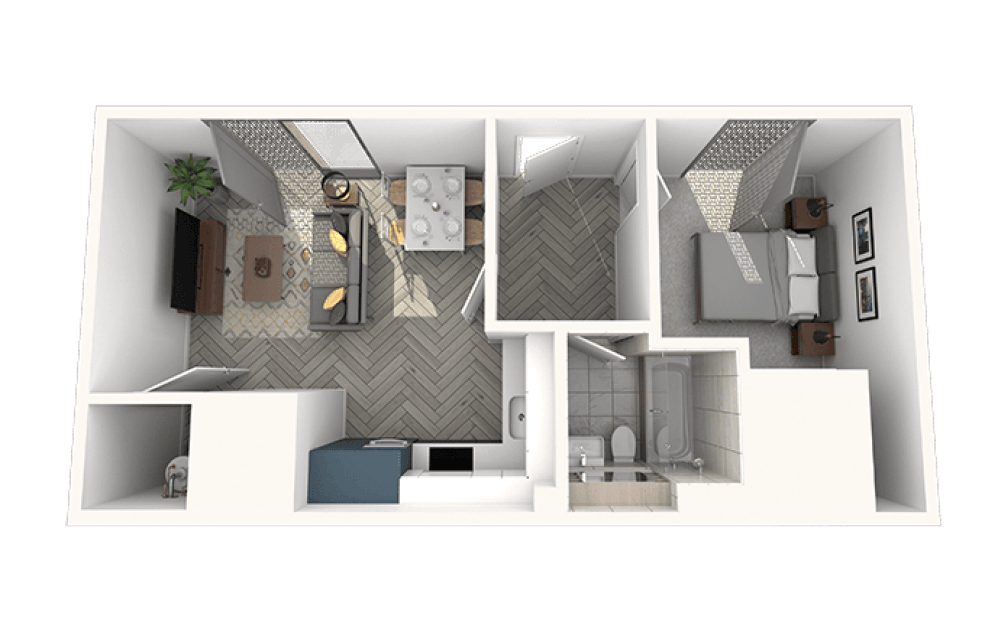 A8 1 Bedroom Manchester Apartment for Rent