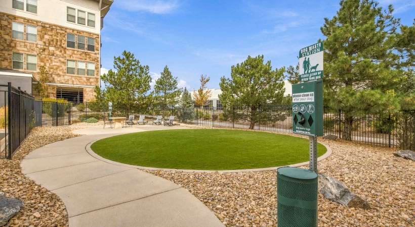 Dog Park at  Our Apartments for Rent Near Broomfield, CO