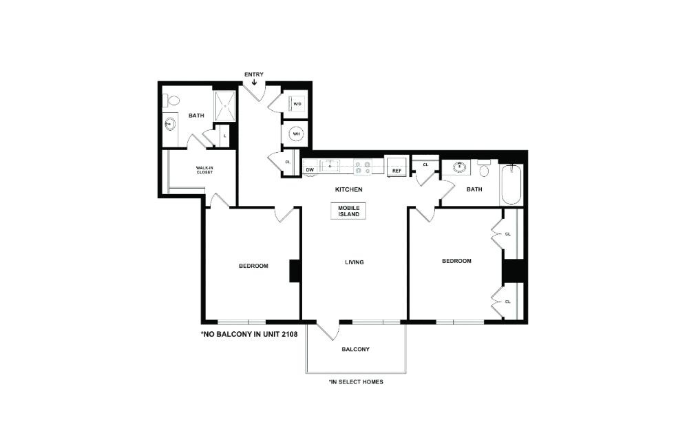 B1 2 bedroom 2 bath 958 square feet (2)